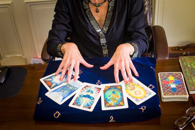 Carte du Tarot divinatoire